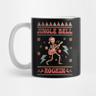 jingle bell rockin ugly christmas sweater Mug